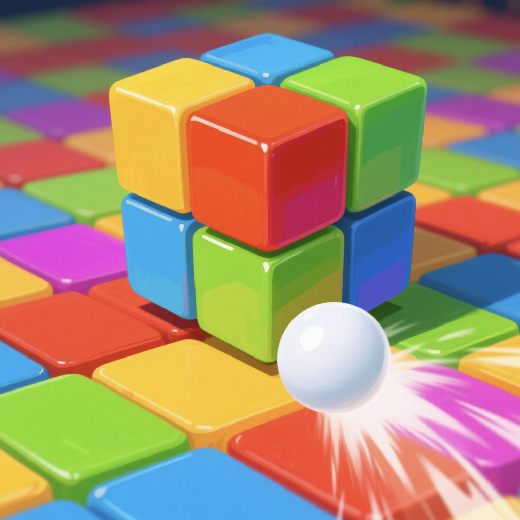 Block Gold Rush Logo